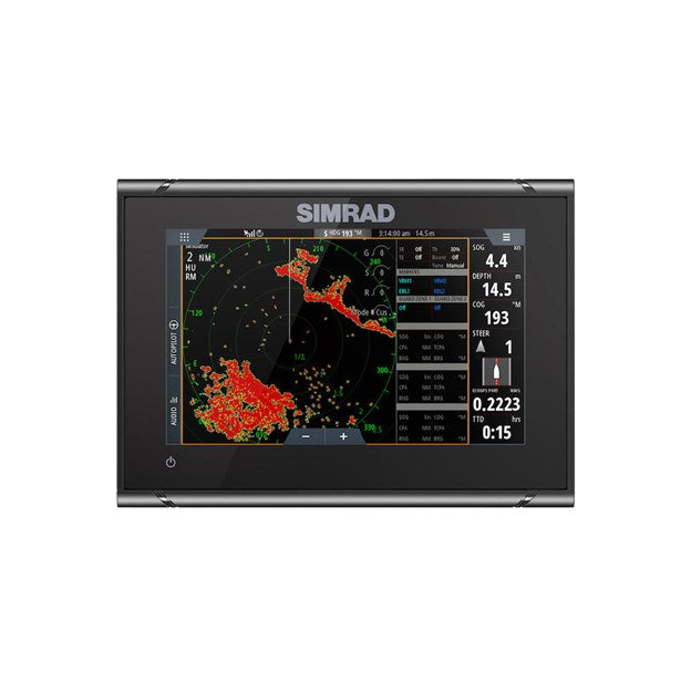Simrad – GO9 XSE 9 inch chartplotter with 3 in 1 Active imaging transducer & C-Map Australia/ New Zealand Chart Card