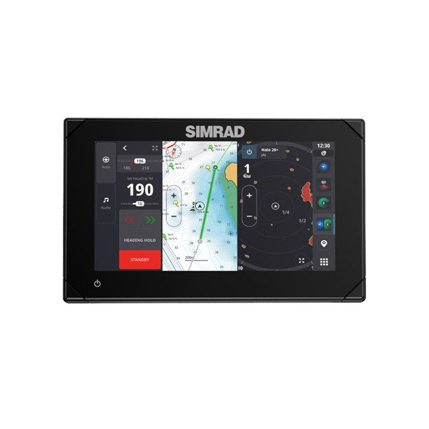 Simrad – NSX 3009 – 9 inch chartplotter with 3 in 1 Active imaging transducer & C-MAP DISCOVER X AUS/NZ charts