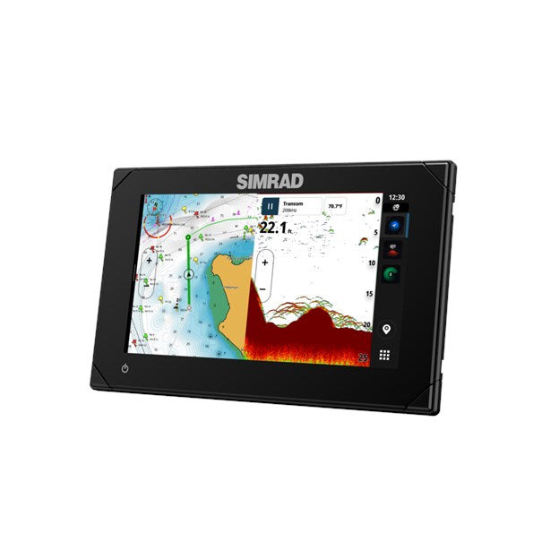 Simrad – NSX 3009 – 9 inch chartplotter with 3 in 1 Active imaging transducer & C-MAP DISCOVER X AUS/NZ charts