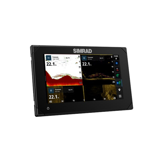 Simrad – NSX 3009 – 9 inch chartplotter with 3 in 1 Active imaging transducer & C-MAP DISCOVER X AUS/NZ charts