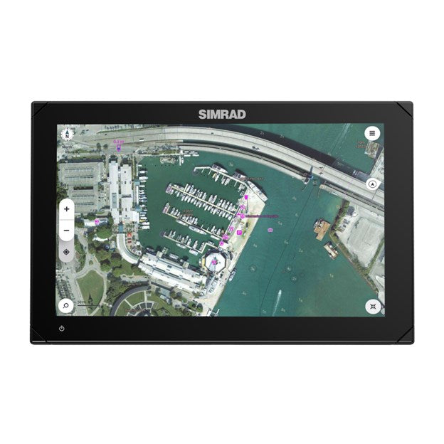 Simrad – NSX 3012 – 12 inch chartplotter with 3 in 1 Active imaging transducer & C-MAP DISCOVER X AUS/NZ charts