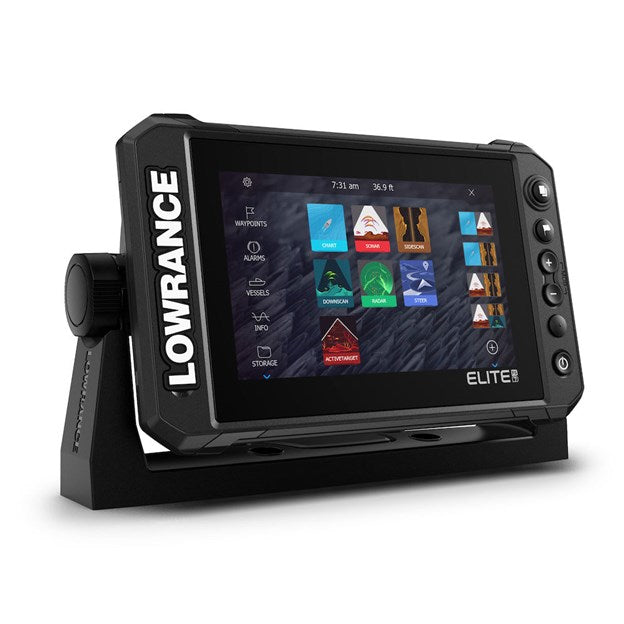 LOWRANCE Elite FS 7 With AUS/NZ Enhanced Embedded Charts & Active Imaging 3-In-1