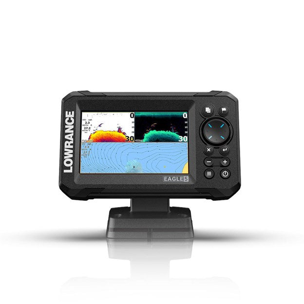 LOWRANCE Eagle 5 with SplitShot™ HD Transducer and AUS/NZ Enhanced Embedded Charts