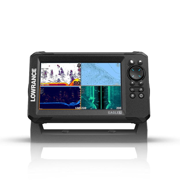 LOWRANCE Eagle 7 with TripleShot™ HD Transducer and AUS/NZ Enhanced Embedded Charts