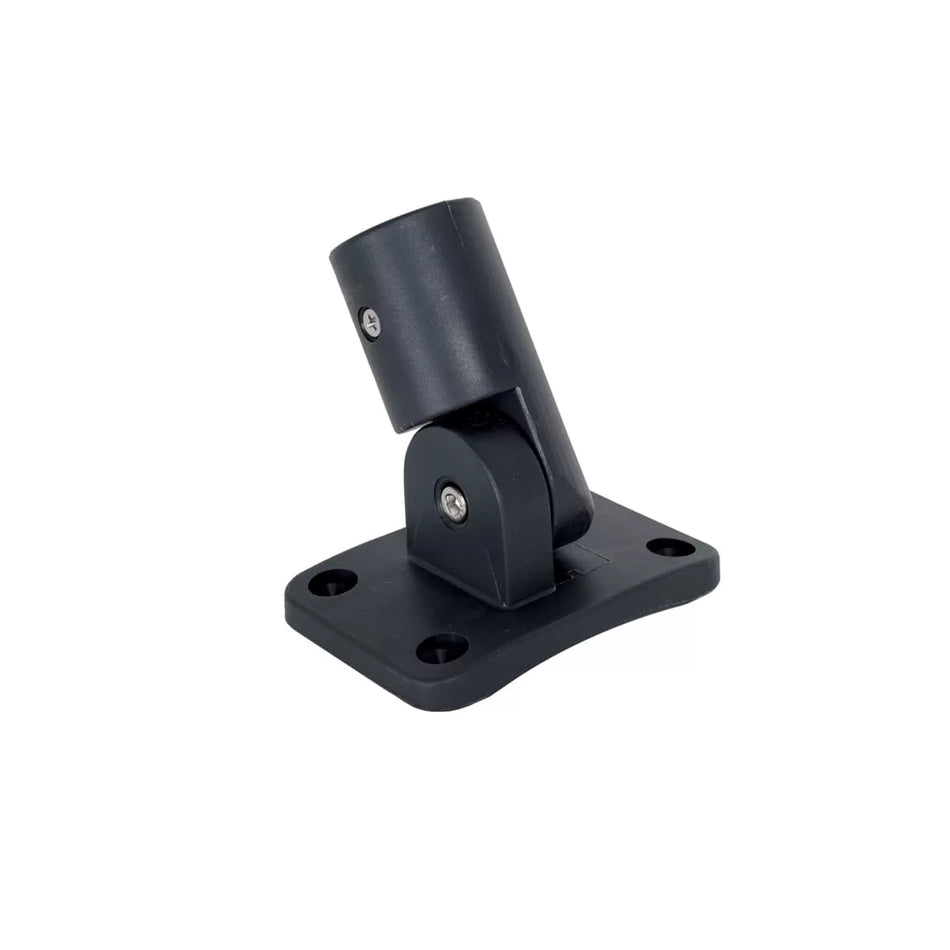 DECK MOUNT WITH TUBE END NYLON 32mm