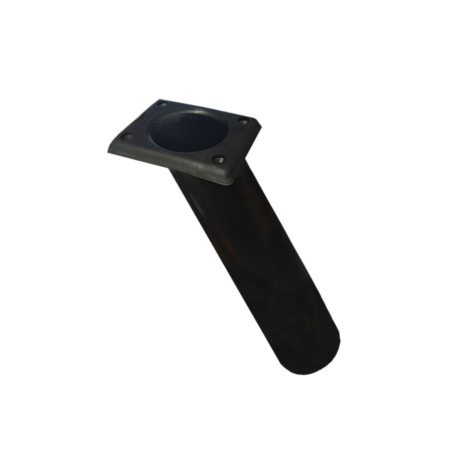 ROD HOLDER - RECTANGLE - 30 DEG. - BLACK