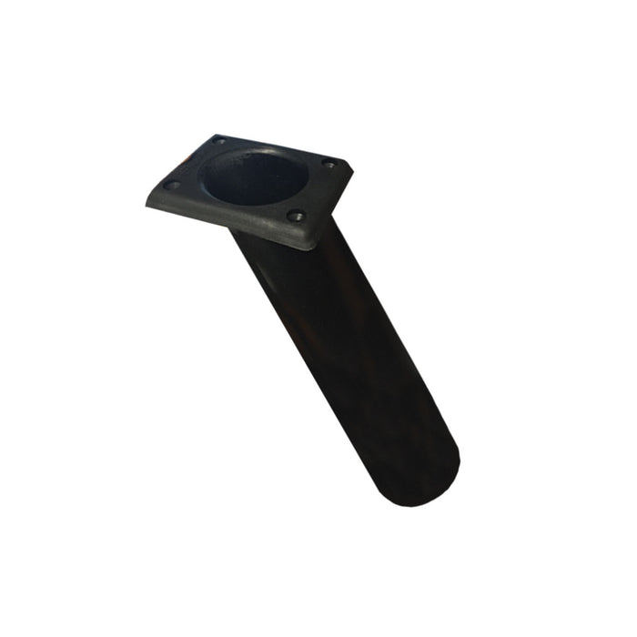 ROD HOLDER - RECTANGLE - 30 DEG. - BLACK