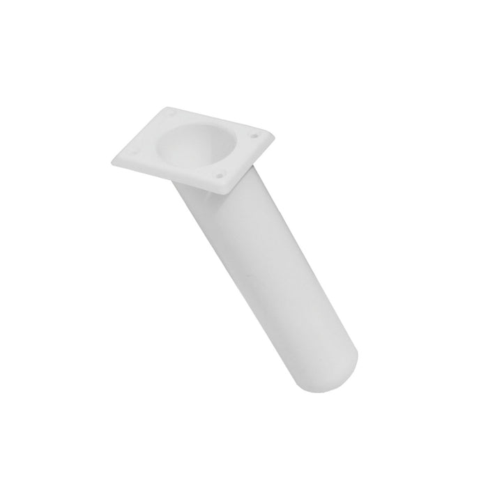 ROD HOLDER - RECTANGLE - 30 DEG. - WHITE