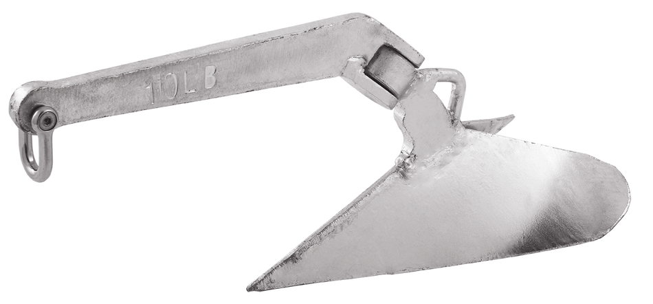 15Lb 7Kg Galvanised Plough Anchor