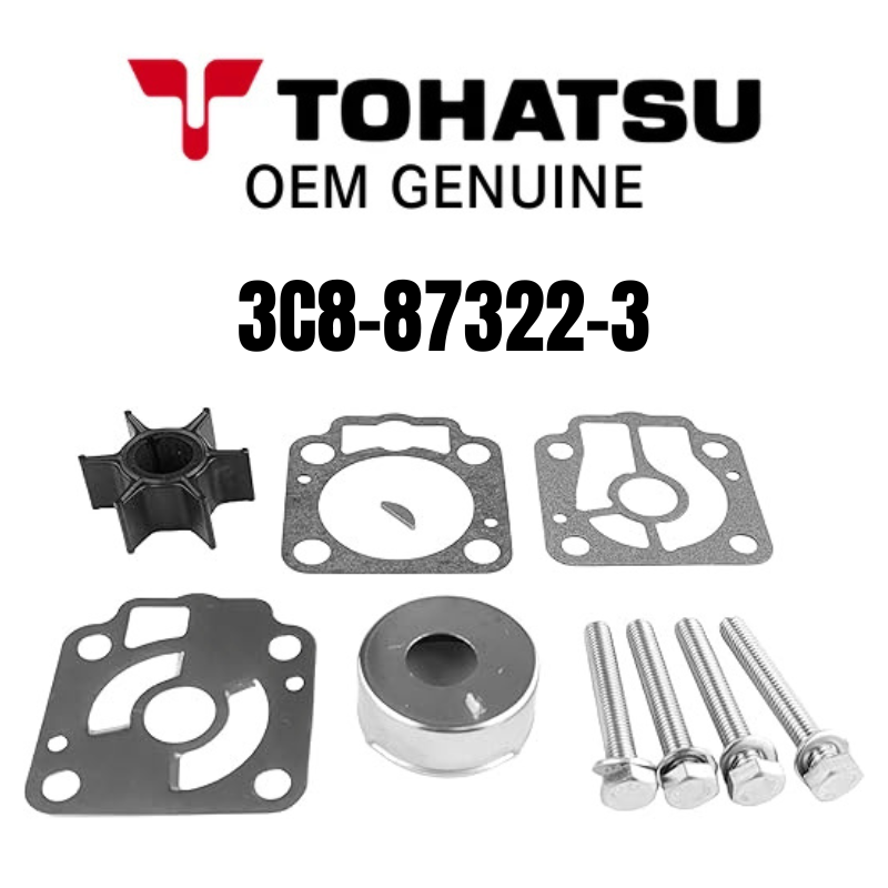 GENUINE TOHATSU WATER PUMP KIT 3C8-87322-3