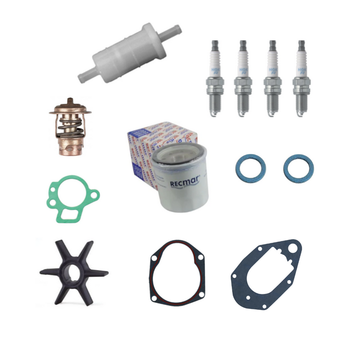 Mercury 40-50-60HP Carb 4 Cyl (0P094500-0P206999) (0T178500-0T598999) 1.83:1 Ratio Standard Service Kit Aftermarket