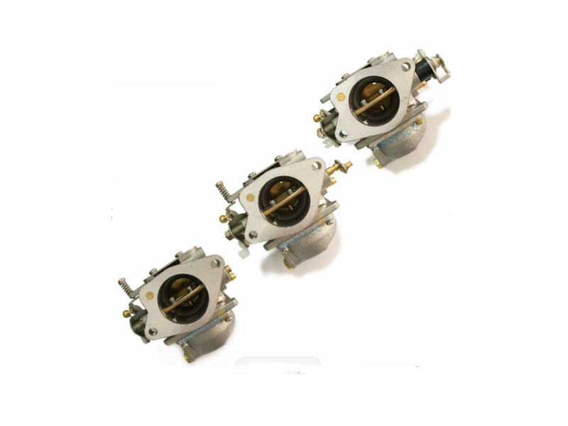 Yamaha 6K5-14301-03 Carburetors (Set Of 3) E60H Models (1990-2012) Replacement