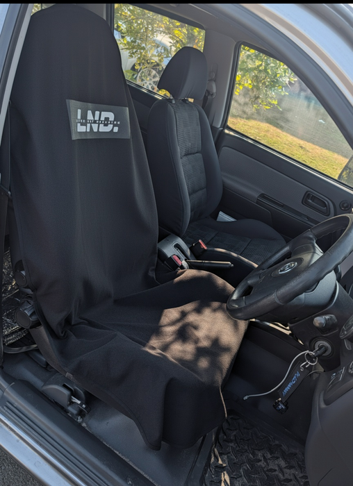 LND. Towel Seat Cover Black