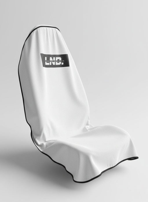 LND. Towel Seat Cover White