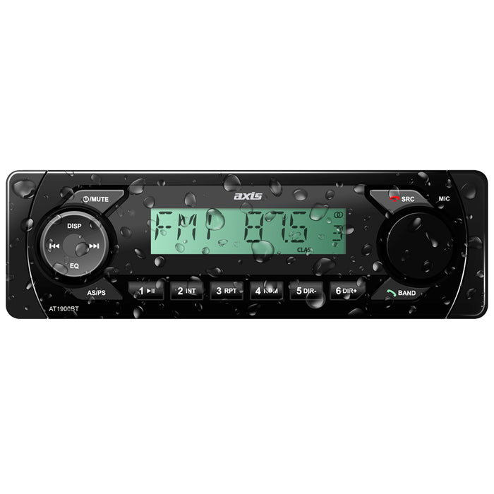 AXIS 12/24V WATER/DUST PROOF RECEIVER AT1900BT