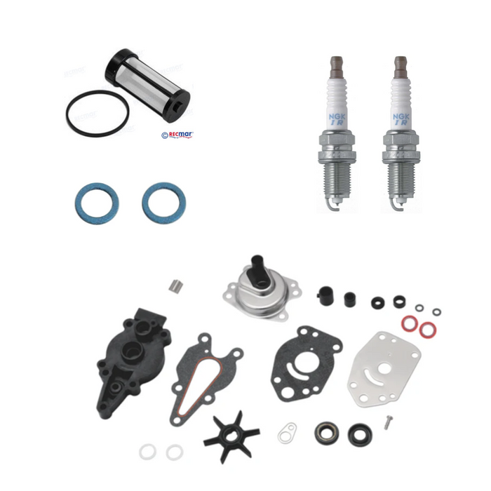 Aftermarket Mercury 9HP, 15HP 2 Stroke Service Kit Suits All USA, Marathon & Seapro Models