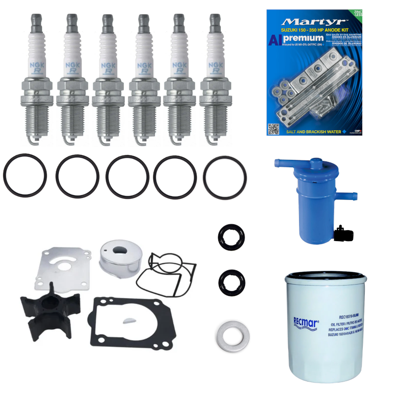 Aftermarket Suzuki DF150, DF175 Service Kit 17400-96821 Replacement (2006-2018)