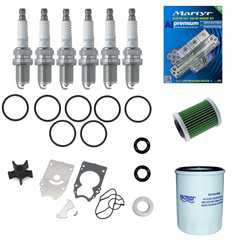 Aftermarket Suzuki DF250AP DF250S DF300AP Service Kit 17400-98861 Replacement (2012-2023)