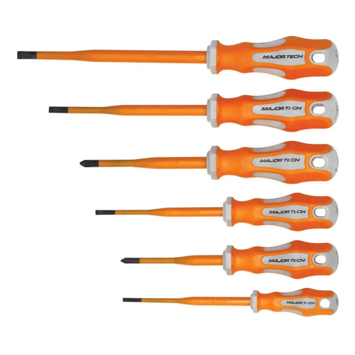 MAJOR TECH 1000V AC/1500V DC INSULATED SLIMLINE SCREWDRIVER