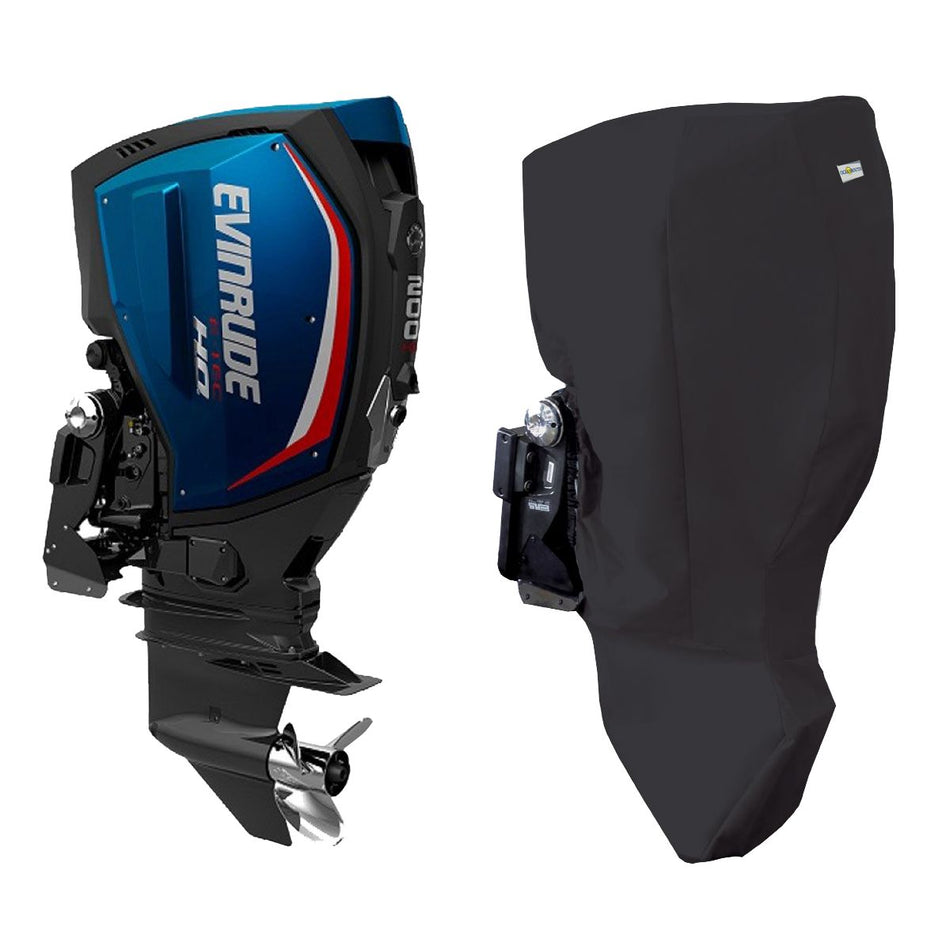 FULL COVER 20 INCHES FOR EVINRUDE G2 V6 2.7L 150HP 175HP 200HP 150H.O (2016>)
