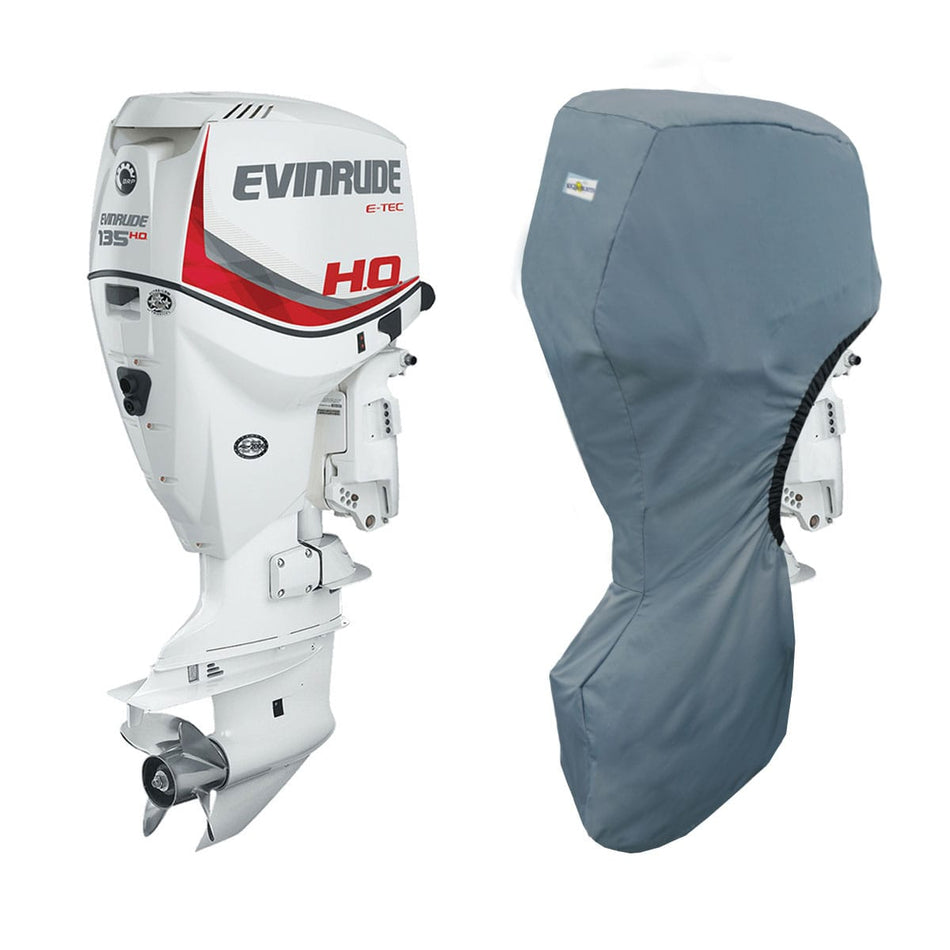 FULL COVER 20 INCHES FOR EVINRUDE E-TEC V6 2.6L 150HP 175HP 200HP 135H.O 150H.O (2004>)