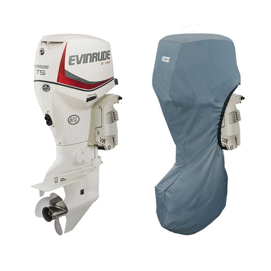 FULL COVER 20 INCHES FOR EVINRUDE E-TEC 3 CYL 75HP 90HP 60H.O (2003>)