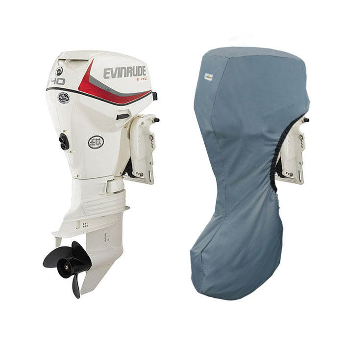 FULL COVER 20 INCHES FOR EVINRUDE E-TEC 2 CYL 40HP 50HP 60HP (2003>)