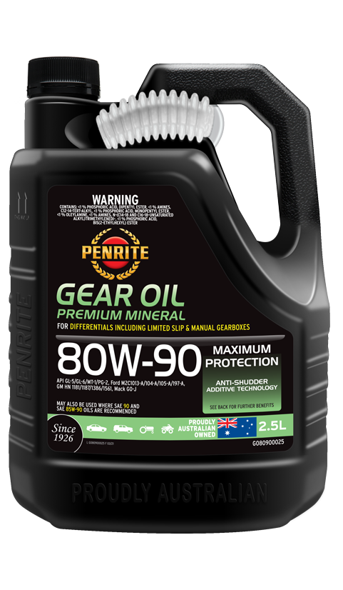 Penrite Mineral Gear Oil 80W-90 2.5L