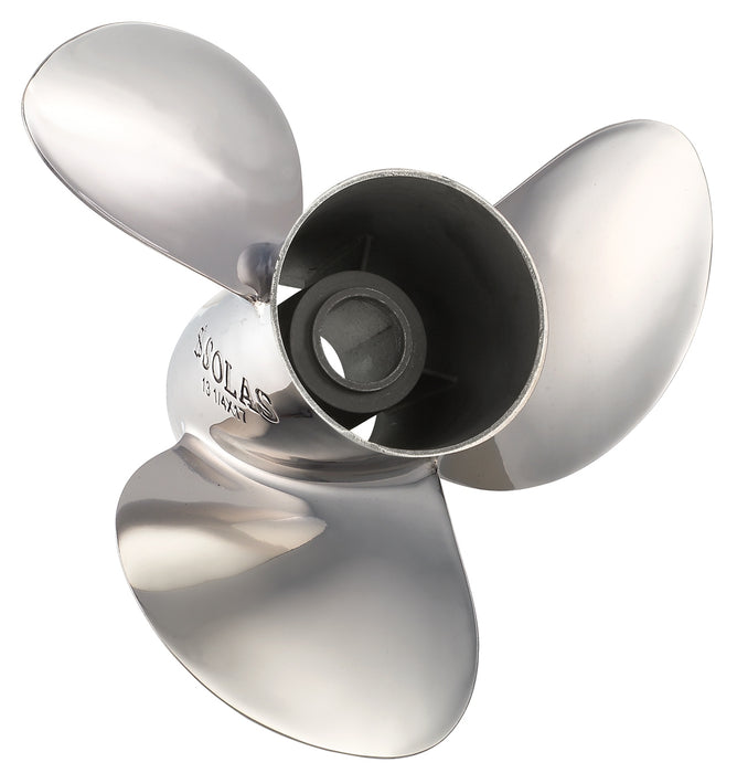 HONDA STAINLESS STEEL PROPELLER 3 BLADE RUBEX 9531-140-19