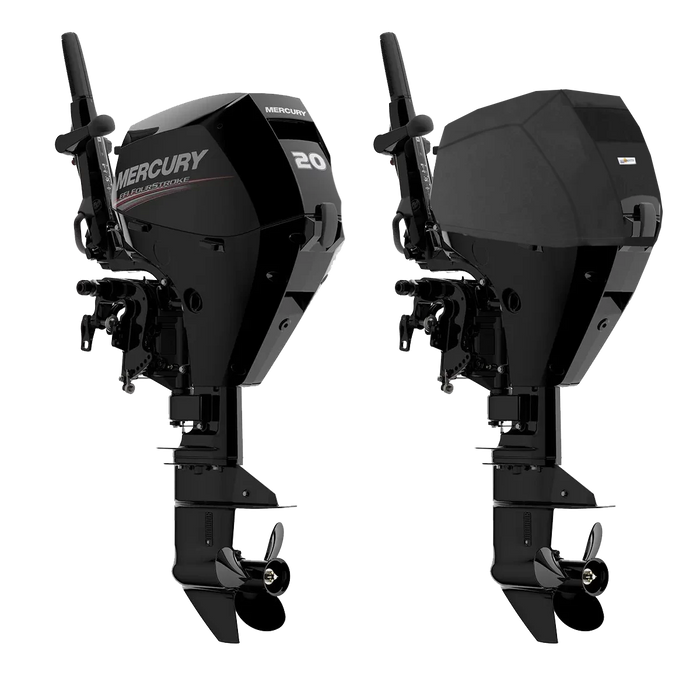 VENTED COVER FOR MERCURY 4 STROKE 2 CYL 333CC 15HP 20HP (2018>)