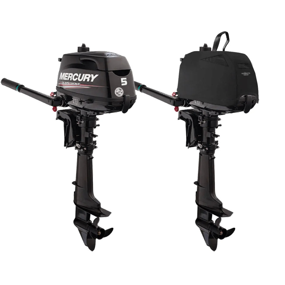 VENTED COVER FOR MERCURY 4 STROKE 1 CYL 123CC 4HP 5HP 6HP W/LIFT HARNESS (2012>)