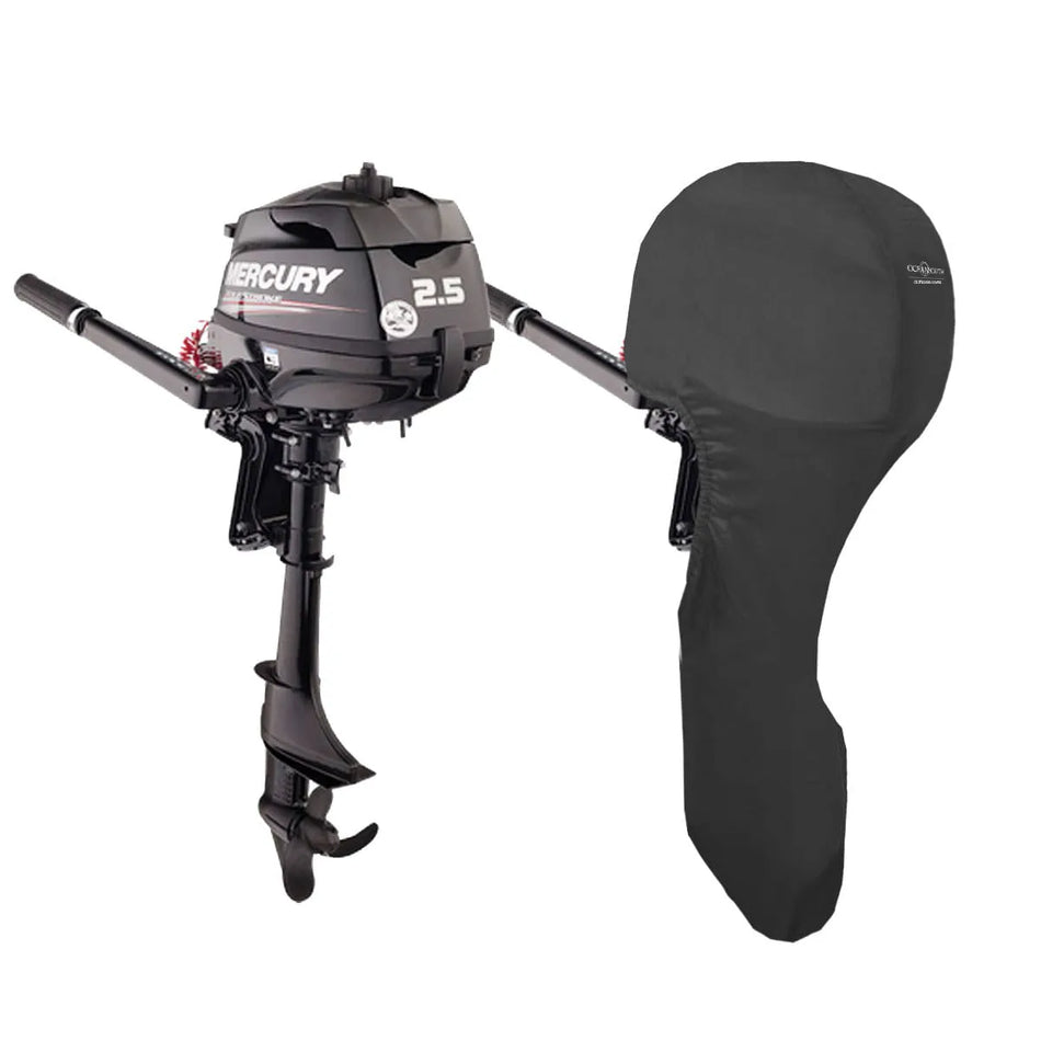 FULL COVER 15 INCHES FOR MERCURY 4 STROKE 1 CYL 85CC 2.5HP 3.5HP (2007>)