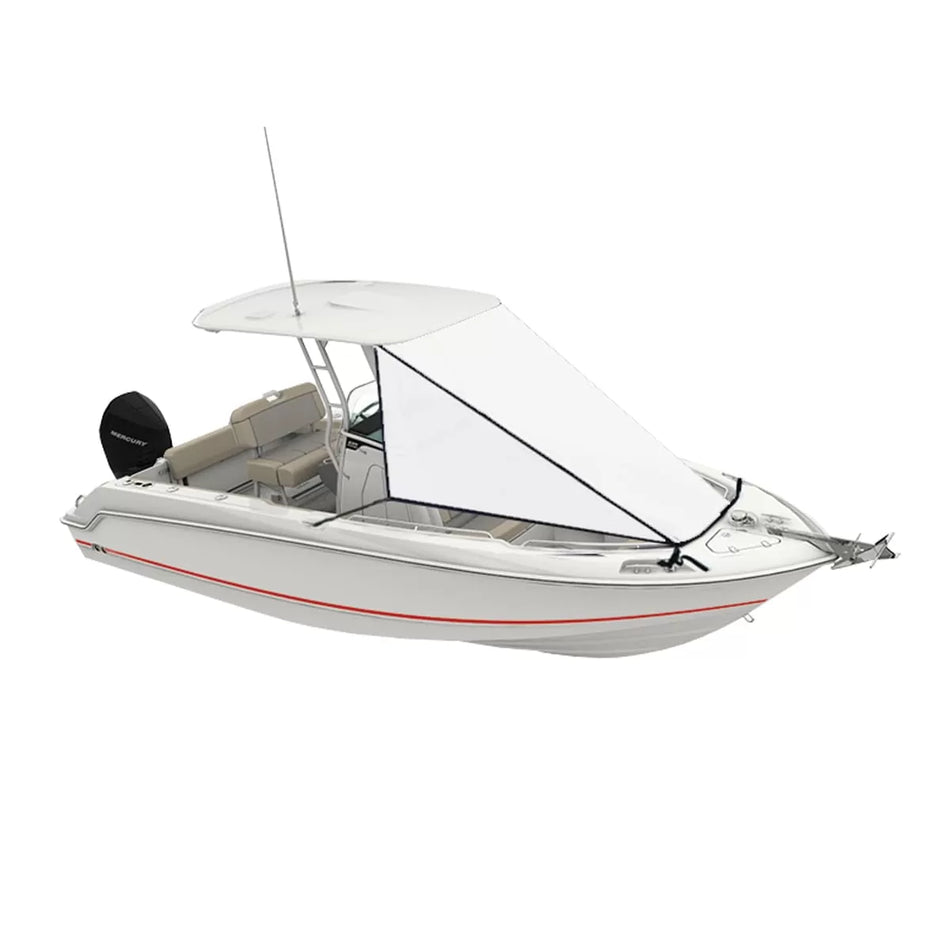 BOW SHADE 2.0M X 2.75M (6ft X 9ft) WHTIE