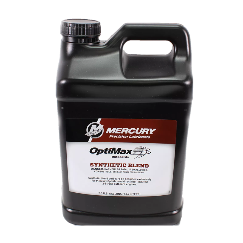 Mercury OptiMax DFI 2 Stroke Marine Outboard Oil 9.46 Litres / 2.5Gal
