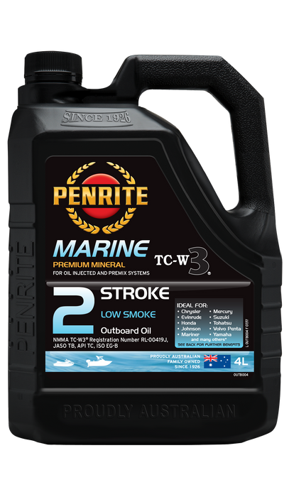 Penrite Marine Outboard 2 Stroke Oil Semi Synthetic 4 Litres