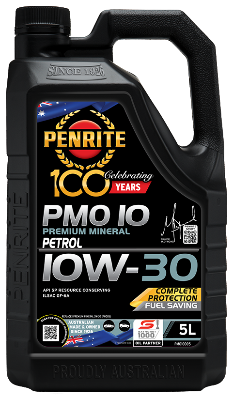 Penrite PMO 10 10W-30 Premium Mineral oil 5 Litre