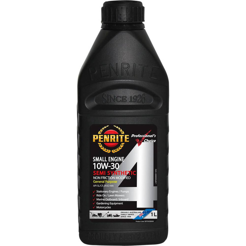 Penrite Small Engine 4 Stroke Engine Oil 10W30 1 Litre