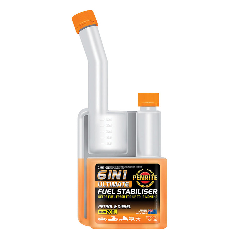 Penrite Ultimate Fuel Stabiliser 250ml Petrol & Diesel ADUFS250