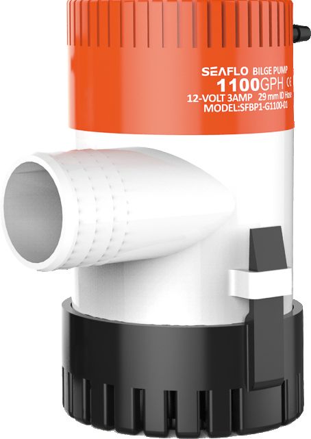 1100Gph 12V Submersible Bilge Pump | Sfbp1G110001 | Seaflow