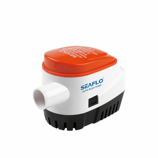 Seaflow 1100Gph 12V Automatic Submersible Bilge Pump Sfbp1G110006