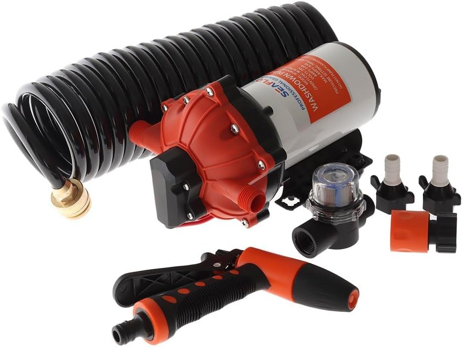 Washdown Pump Kit 24V 3.0/11.6 | Sfwp203007033 | Marine Cleaning Solution