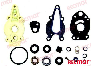 26-41365A3 Gearbox Seal Kit USA 2cylinder, 2stroke 6, 8, 9.9, XR10, 15, 15 Marathon, Pull twist choke