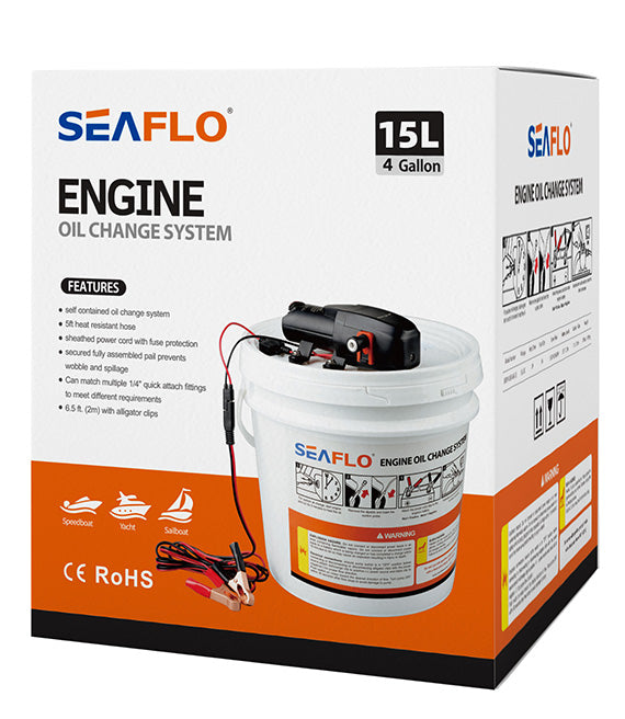 Seaflo Oil Change Pump System 15L