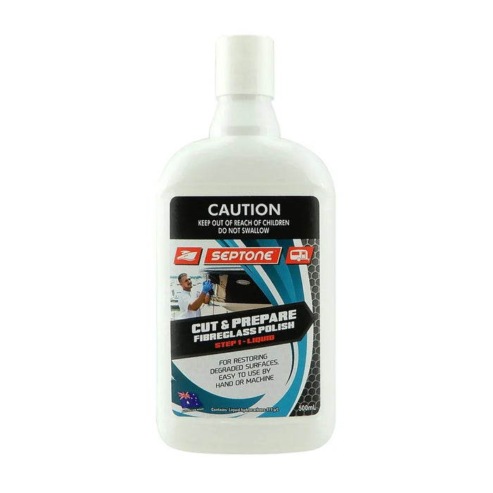 Septone Cut & Prepare Fibreglass Liquid Polish 500 ml