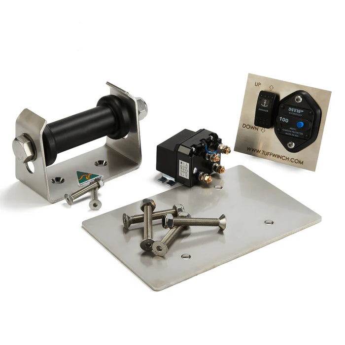 TUFF-180 Drum Anchor Winch Full Kit — Outboard Parts