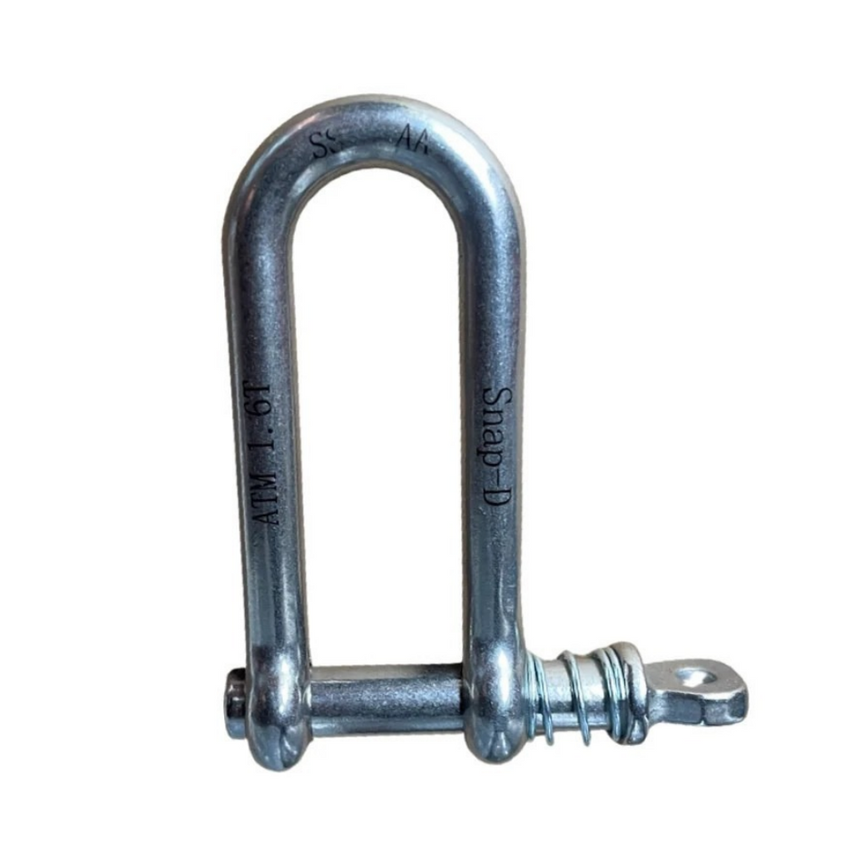 Snap-D 10mm Long D-Shackle (1600kg ATM)