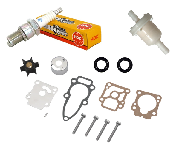 Aftermarket Mercury 6HP, 8HP, 9.9HP 2 Stroke Service Kit (Japanese Models)