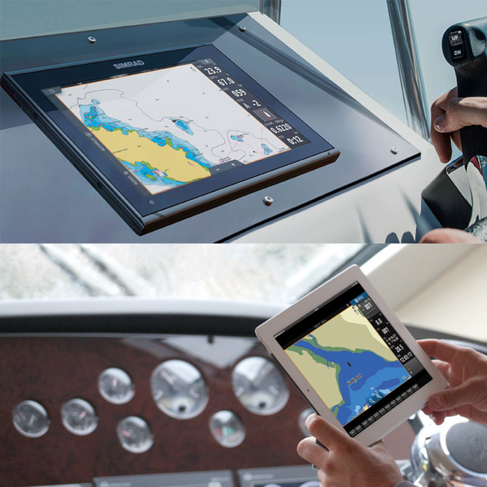 Simrad GO9 XSE with HDI transducer