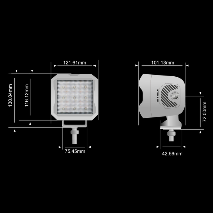 STEDI G9 Marine Ultra Flood Work Light