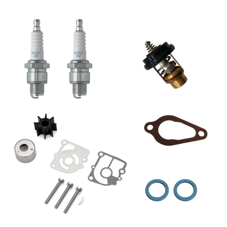 Aftermarket Mercury 15HP 2 Stroke Service Kit (Japanese Models)